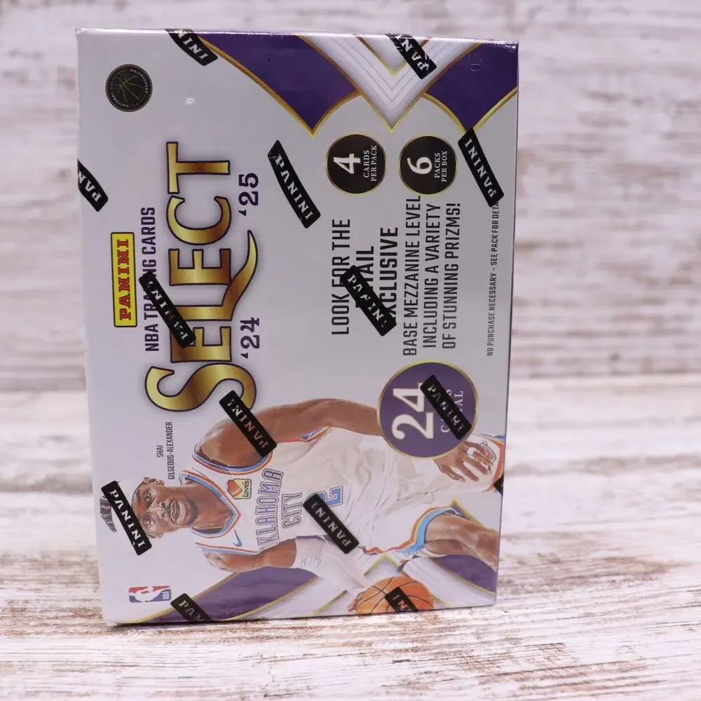 2024-25 Panini Select NBA Basketball Cards Blaster Box Factory Sealed